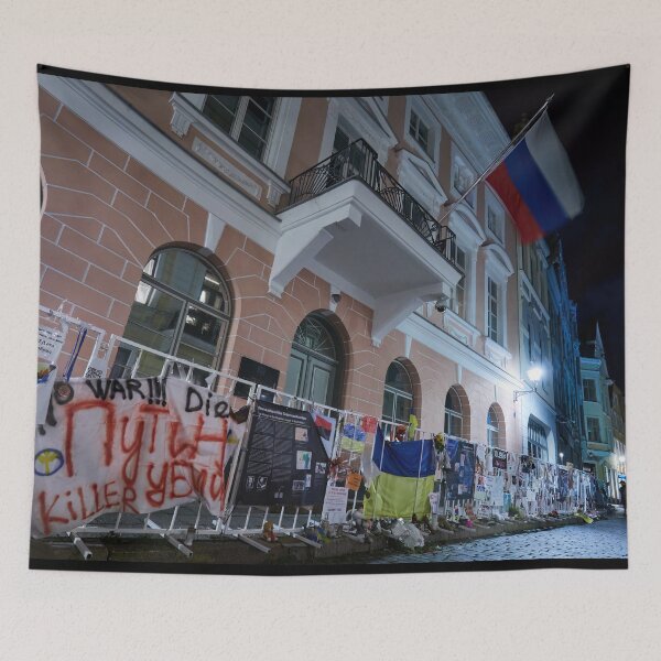 Item preview, In front of The Russian embassy designed and sold by Jouko Lehto Photography.
