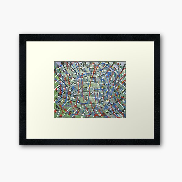 fences Framed Art Print
