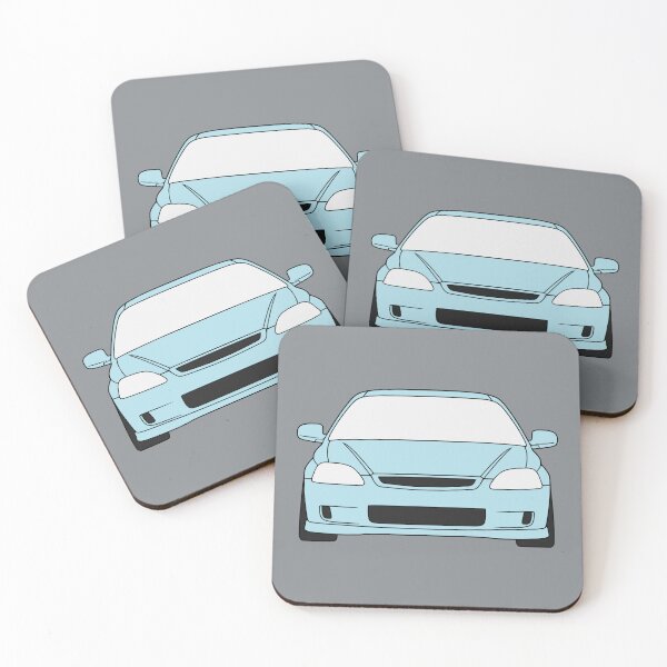 Item preview, Honda Civic 6th generation light blue color designed and sold by EdimDesign.