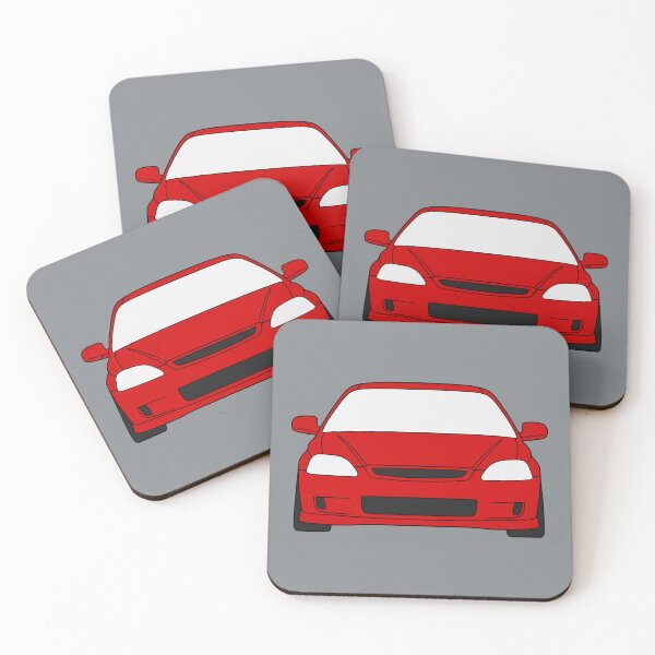 Item preview, Honda Civic 6th generation red color designed and sold by EdimDesign.