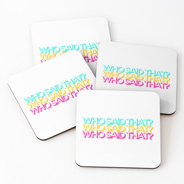 Item preview, Who said that? designed and sold by Spiffle.
