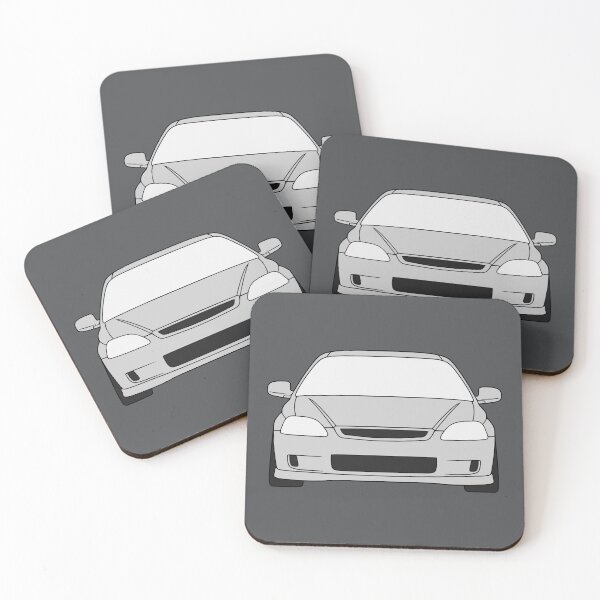 Item preview, Honda Civic 6th generation silver color designed and sold by EdimDesign.