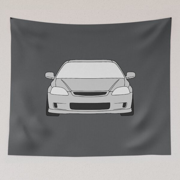 Item preview, Honda Civic 6th generation silver color designed and sold by EdimDesign.