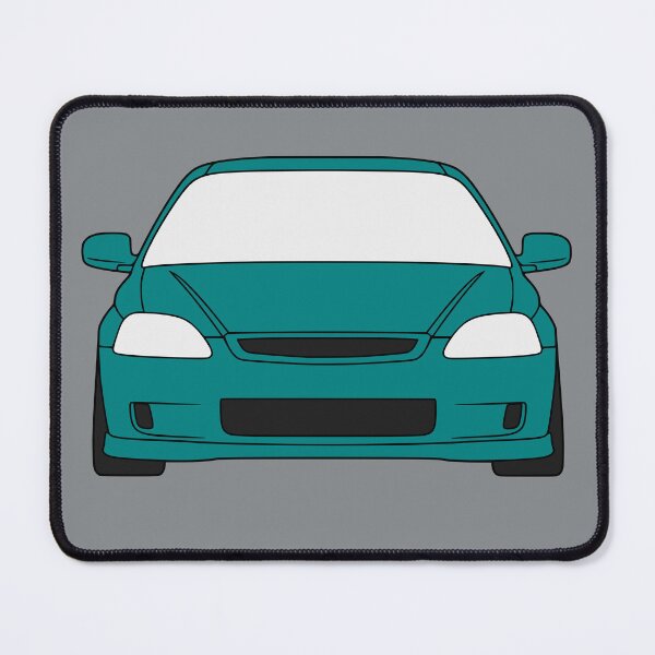 Item preview, Honda Civic 6th generation turquoise color designed and sold by EdimDesign.