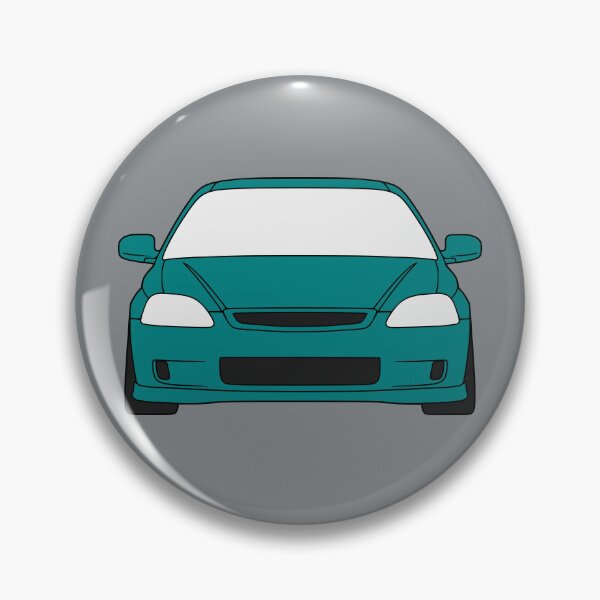 Item preview, Honda Civic 6th generation turquoise color designed and sold by EdimDesign.