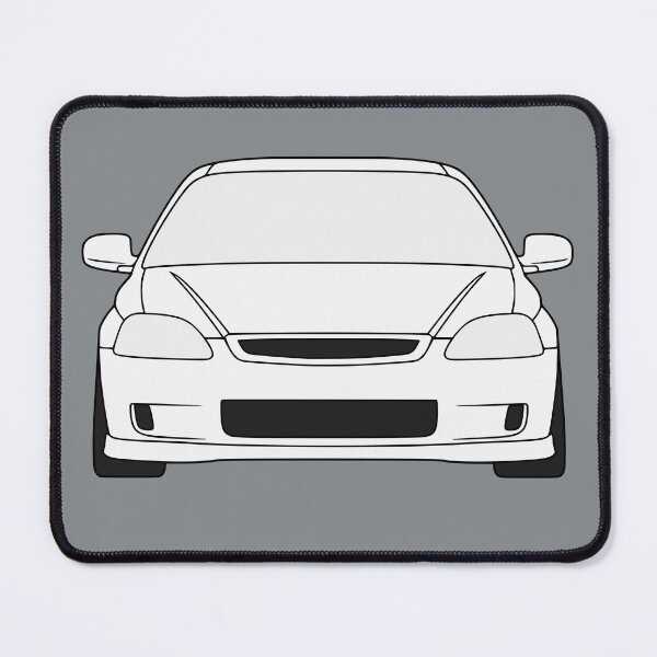 Item preview, Honda Civic 6th generation white color designed and sold by EdimDesign.