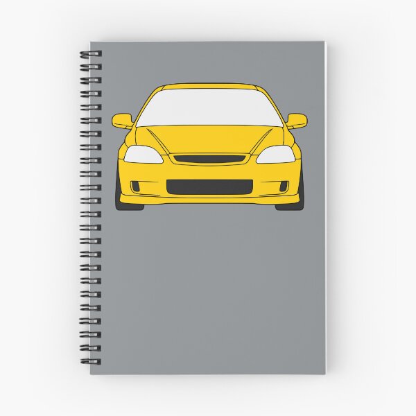 Item preview, Honda Civic 6th generation yellow color designed and sold by EdimDesign.