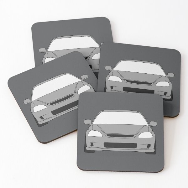 Item preview, Honda Civic 6th generation gray color designed and sold by EdimDesign.
