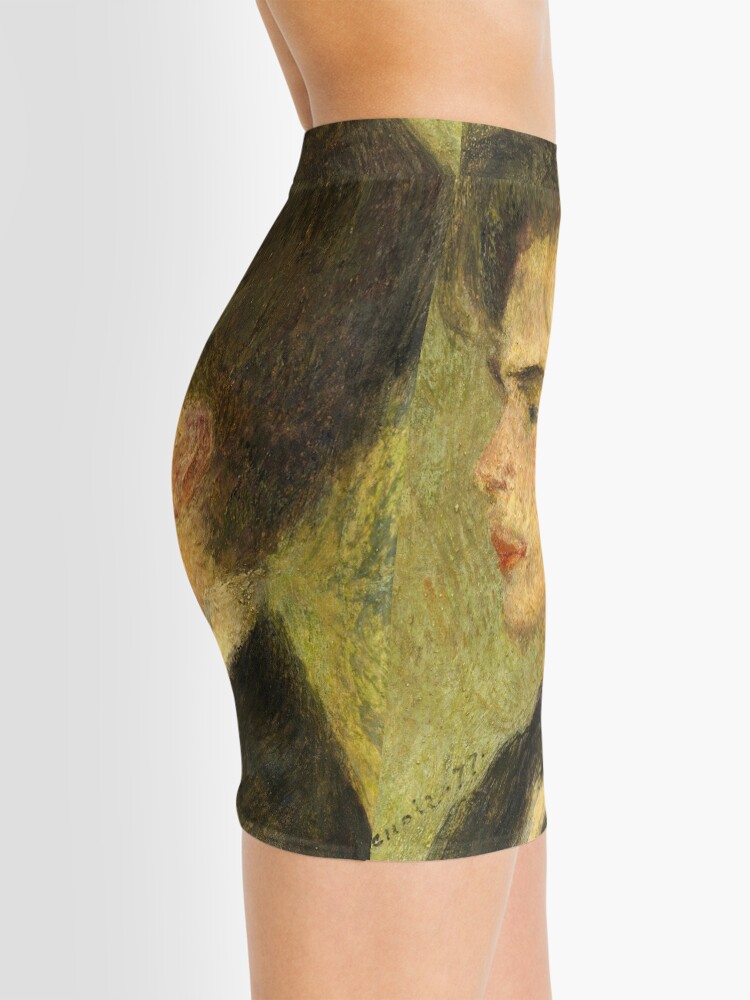 Alternate view of Georges Rivière Oil Painting by Auguste Renoir Mini Skirt