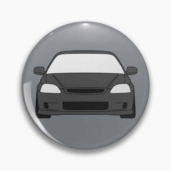Item preview, Honda Civic 6th generation dark gray color designed and sold by EdimDesign.