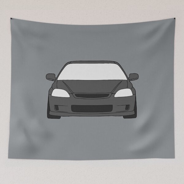 Item preview, Honda Civic 6th generation dark gray color designed and sold by EdimDesign.