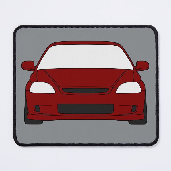 Item preview, Honda Civic 6th generation bordeaux burgundy color designed and sold by EdimDesign.