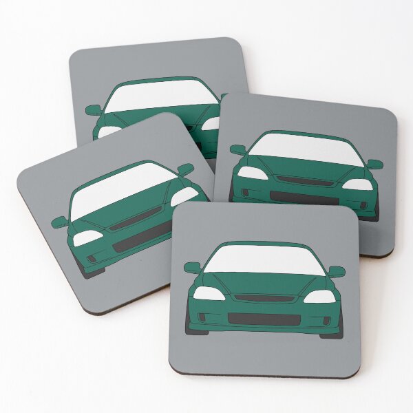 Item preview, Honda Civic 6th generation dark green color designed and sold by EdimDesign.