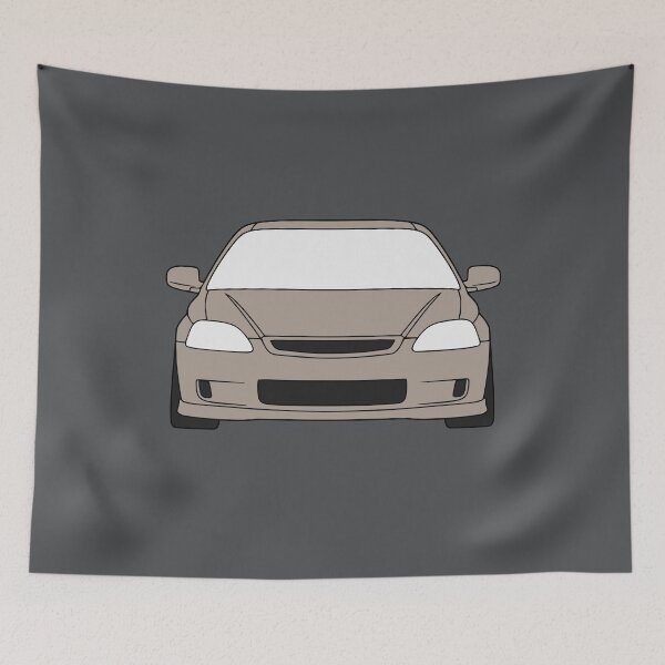 Item preview, Honda Civic 6th generation beige color designed and sold by EdimDesign.