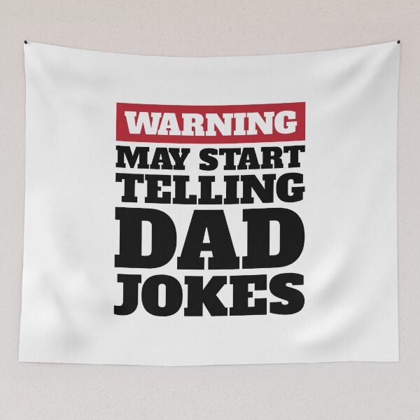 Item preview, Warning May start telling dad jokes designed and sold by Dadabase Merch.