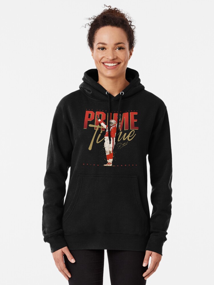 San Francisco 49ers Girls Youth Prime Pullover Hoodie - Pink