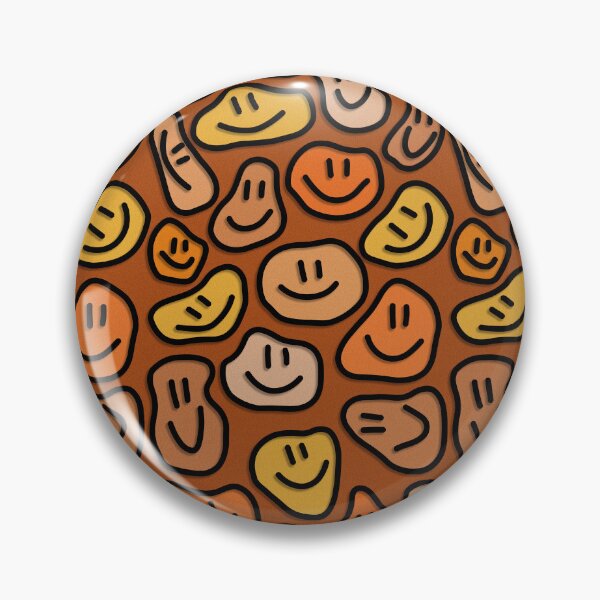 Item preview, Orange Distorted Smiley Faces designed and sold by Ayoub14.