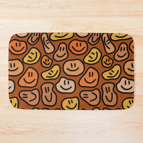 Item preview, Orange Distorted Smiley Faces designed and sold by Ayoub14.