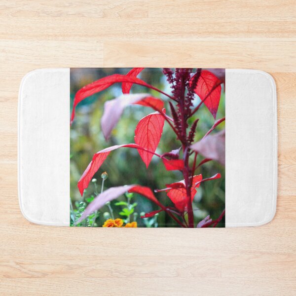 Item preview, Red autumn leaves on nature background designed and sold by olena2552.