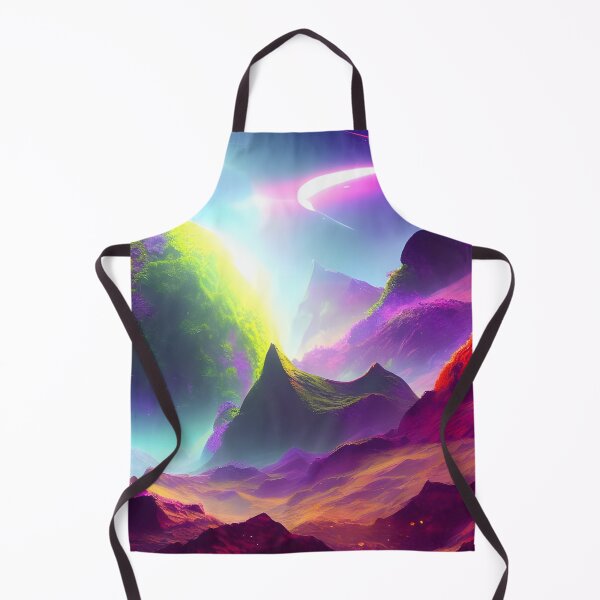 Item preview, Vibrantly Colored Mountains On Another World designed and sold by SapphireMyst.