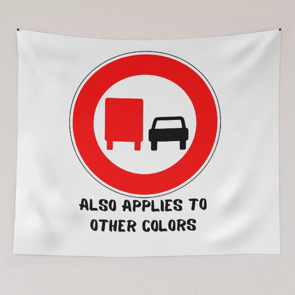 Item preview, No overtaking designed and sold by Kormix.