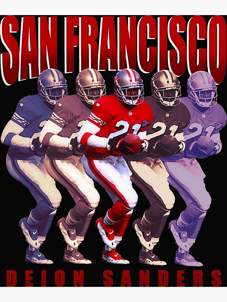 Deion Sanders Sanfrancisco 49ers sport' Poster for Sale by ElisabethBerga