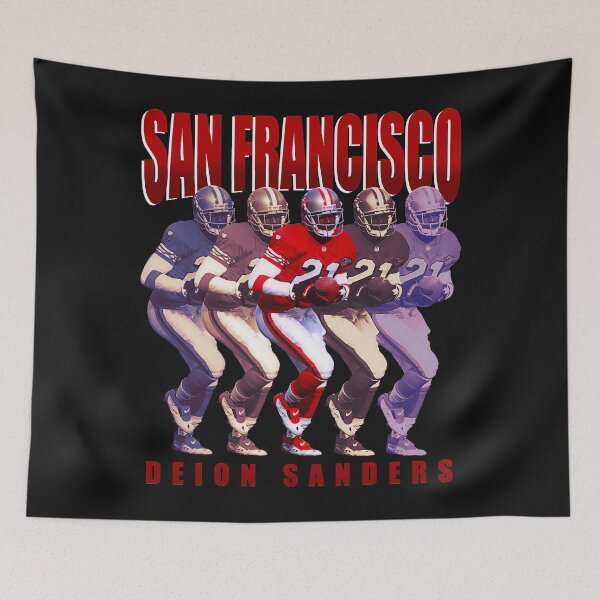 Item preview, Deion Sanders Sanfrancisco 49ers sport designed and sold by ElisabethBerga.