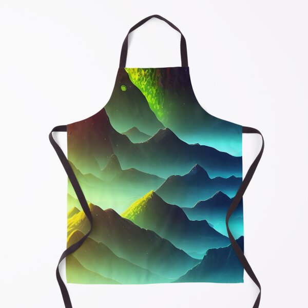 Item preview, Colorful Mountains On Another World designed and sold by SapphireMyst.