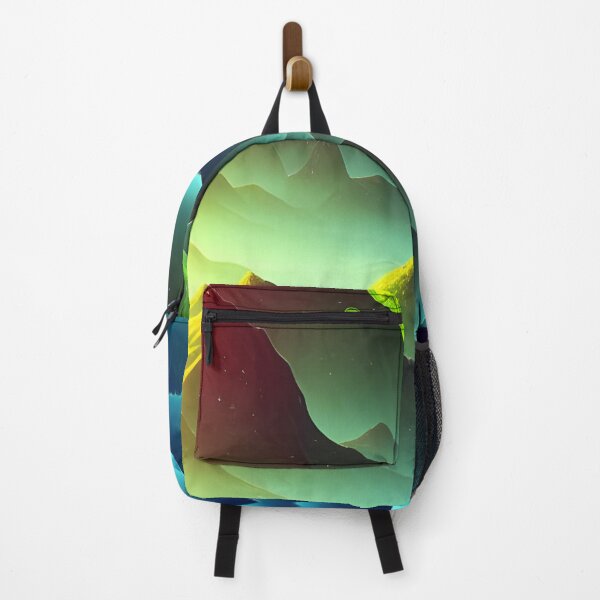 Item preview, Colorful Mountains On Another World designed and sold by SapphireMyst.