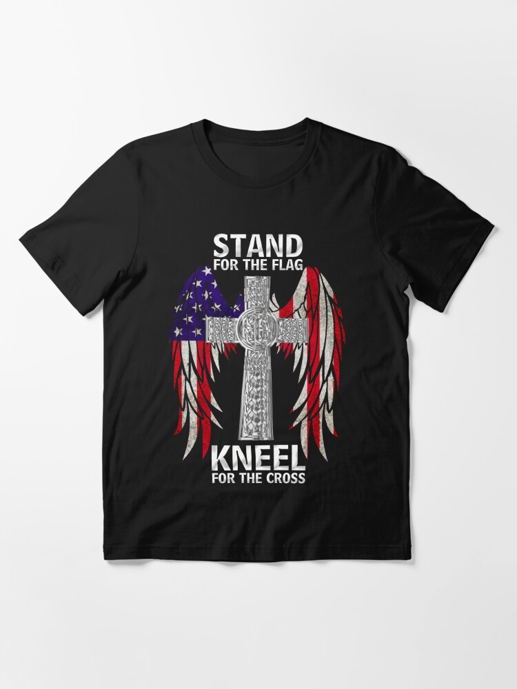 Philadelphia Eagles Stand For The Flag Kneel For The Cross T-Shirts