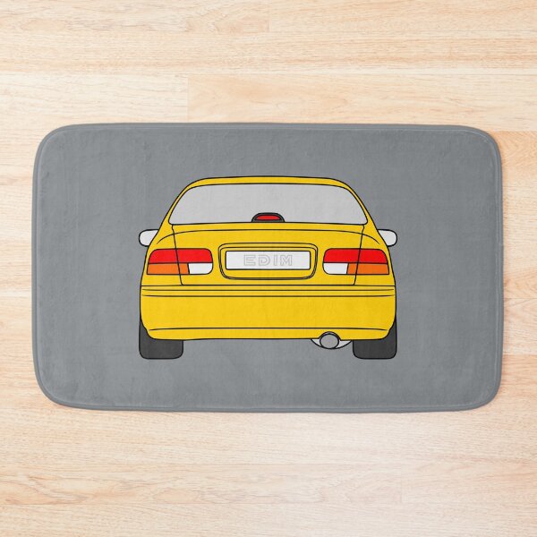 Item preview, Honda Civic EJ EK EN coupe yellow color designed and sold by EdimDesign.