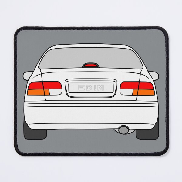 Item preview, Honda Civic EJ EK EN coupe white color designed and sold by EdimDesign.
