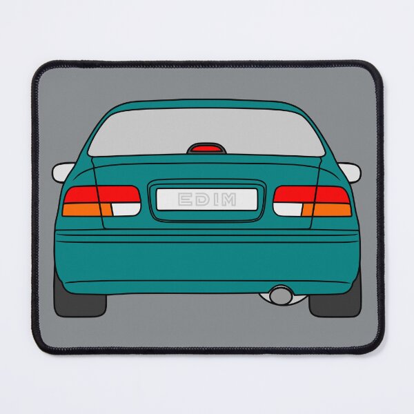Item preview, Honda Civic EJ EK EN coupe turquoise color designed and sold by EdimDesign.