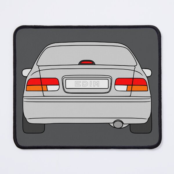 Item preview, Honda Civic EJ EK EN coupe silver color designed and sold by EdimDesign.