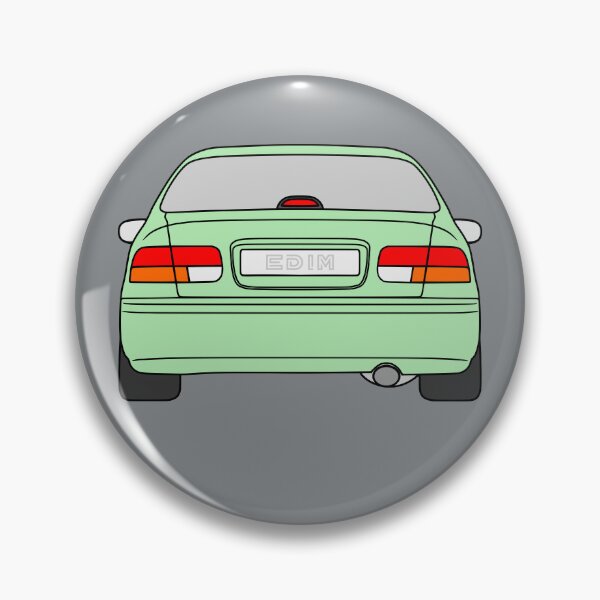 Item preview, Honda Civic EJ EK EN coupe light green color designed and sold by EdimDesign.