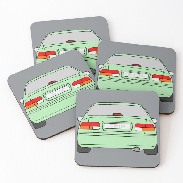 Item preview, Honda Civic EJ EK EN coupe light green color designed and sold by EdimDesign.