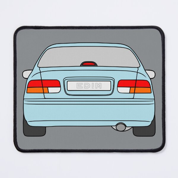 Item preview, Honda Civic EJ EK EN coupe light blue color designed and sold by EdimDesign.