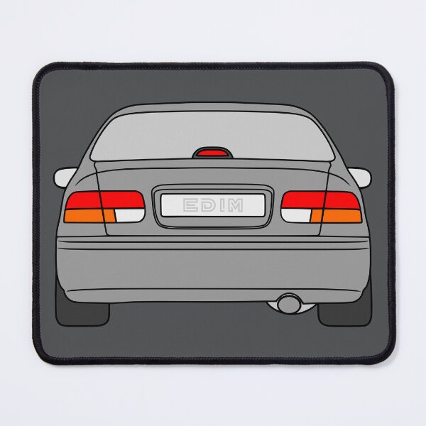 Item preview, Honda Civic EJ EK EN coupe gray color designed and sold by EdimDesign.