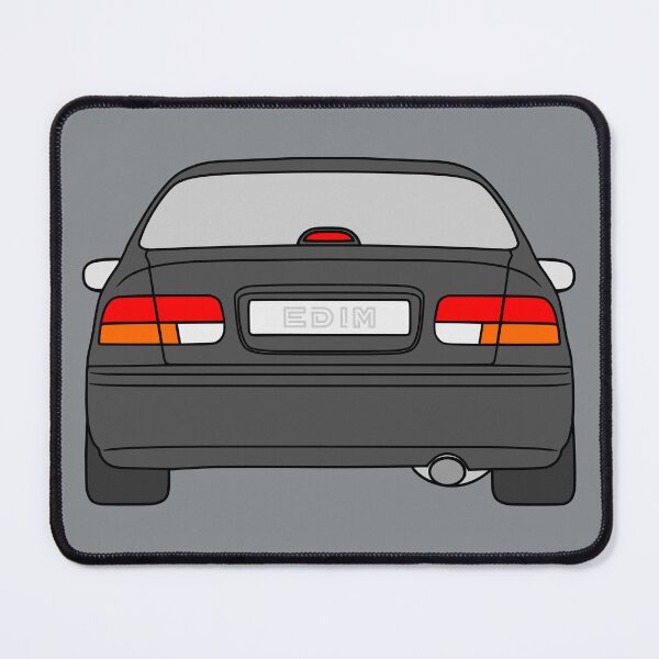 Item preview, Honda Civic EJ EK EN coupe dark gray color designed and sold by EdimDesign.