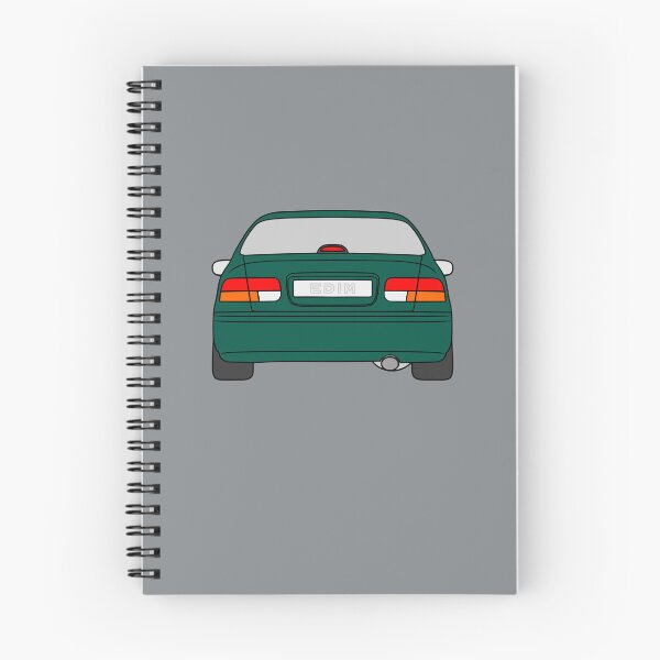 Item preview, Honda Civic EJ EK EN coupe bottle green color designed and sold by EdimDesign.