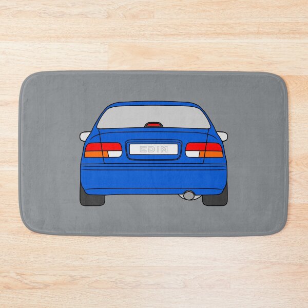 Item preview, Honda Civic EJ EK EN coupe blue color designed and sold by EdimDesign.