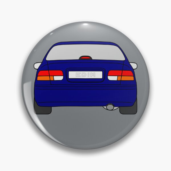 Item preview, Honda Civic EJ EK EN coupe dark blue color designed and sold by EdimDesign.
