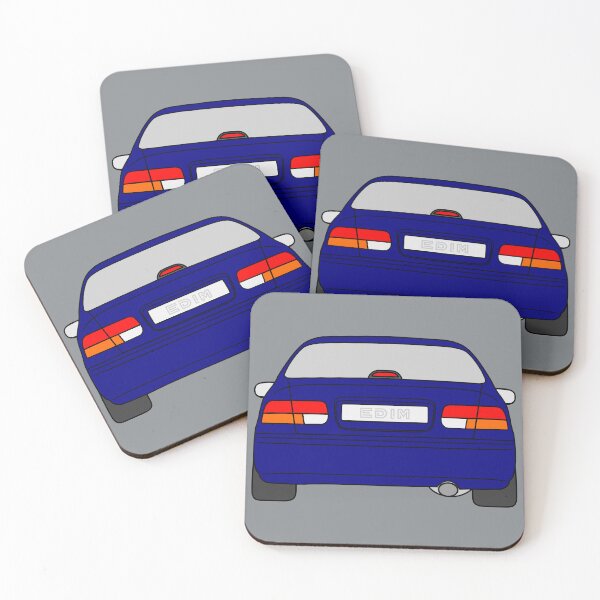 Item preview, Honda Civic EJ EK EN coupe dark blue color designed and sold by EdimDesign.