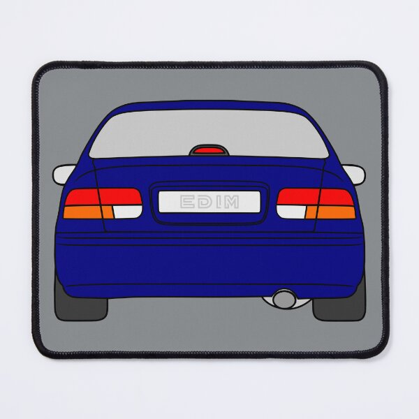 Item preview, Honda Civic EJ EK EN coupe dark blue color designed and sold by EdimDesign.
