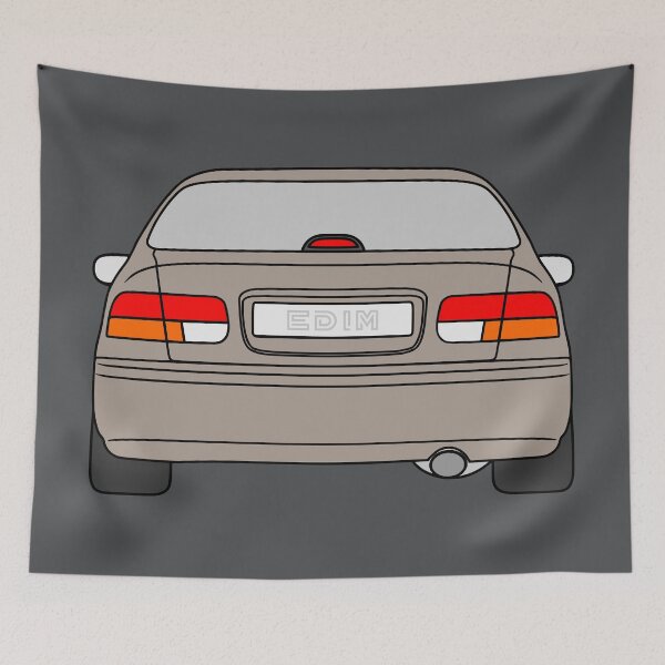Item preview, Honda Civic EJ EK EN coupe beige color designed and sold by EdimDesign.