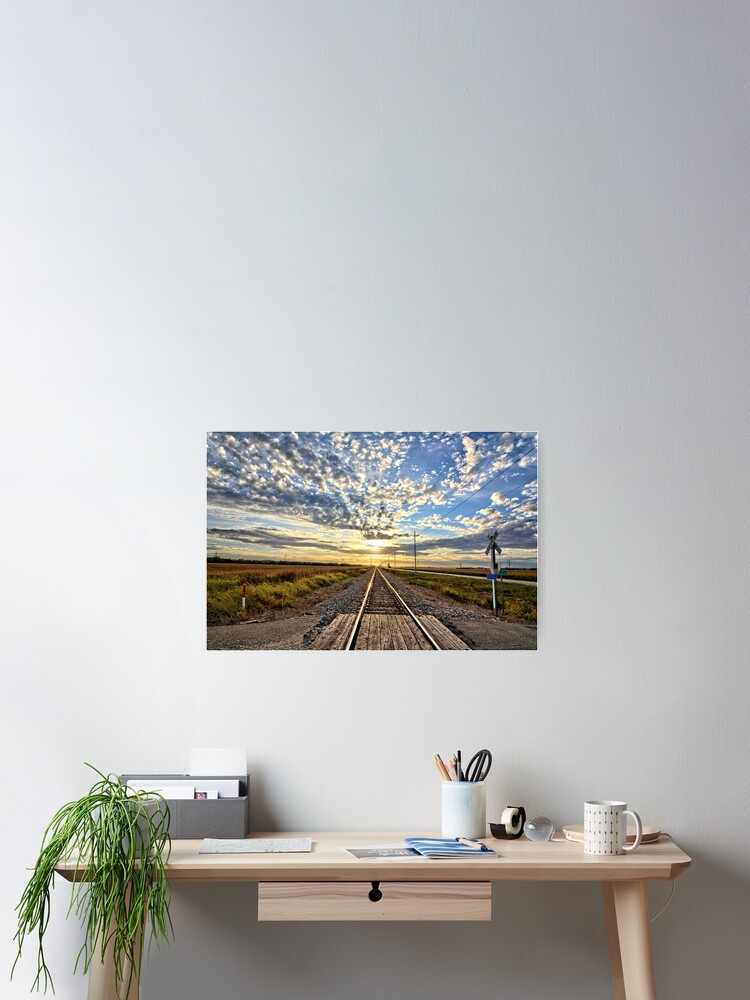Thumbnail 2 of 3, Poster, Rail Rise designed and sold by LynyrdSky.