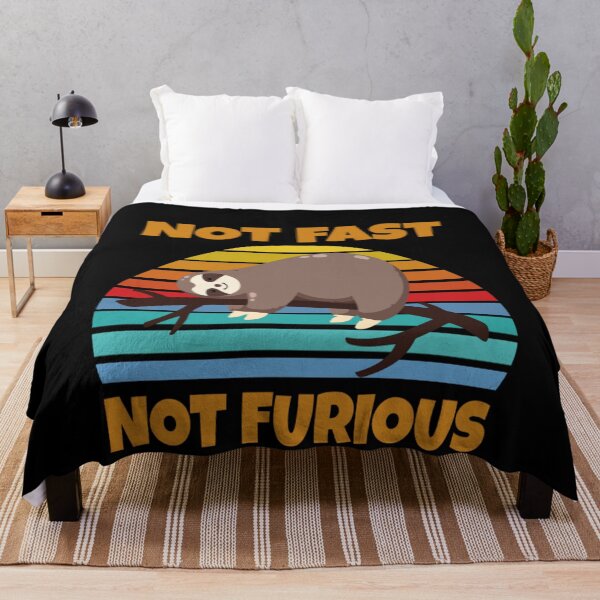 Item preview,   Not Fast Not Furious Sloth - Not Fast Not Furious designed and sold by Alice-Stewart.