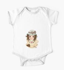 "Coffee Time" Doll One Piece - Short Sleeve
