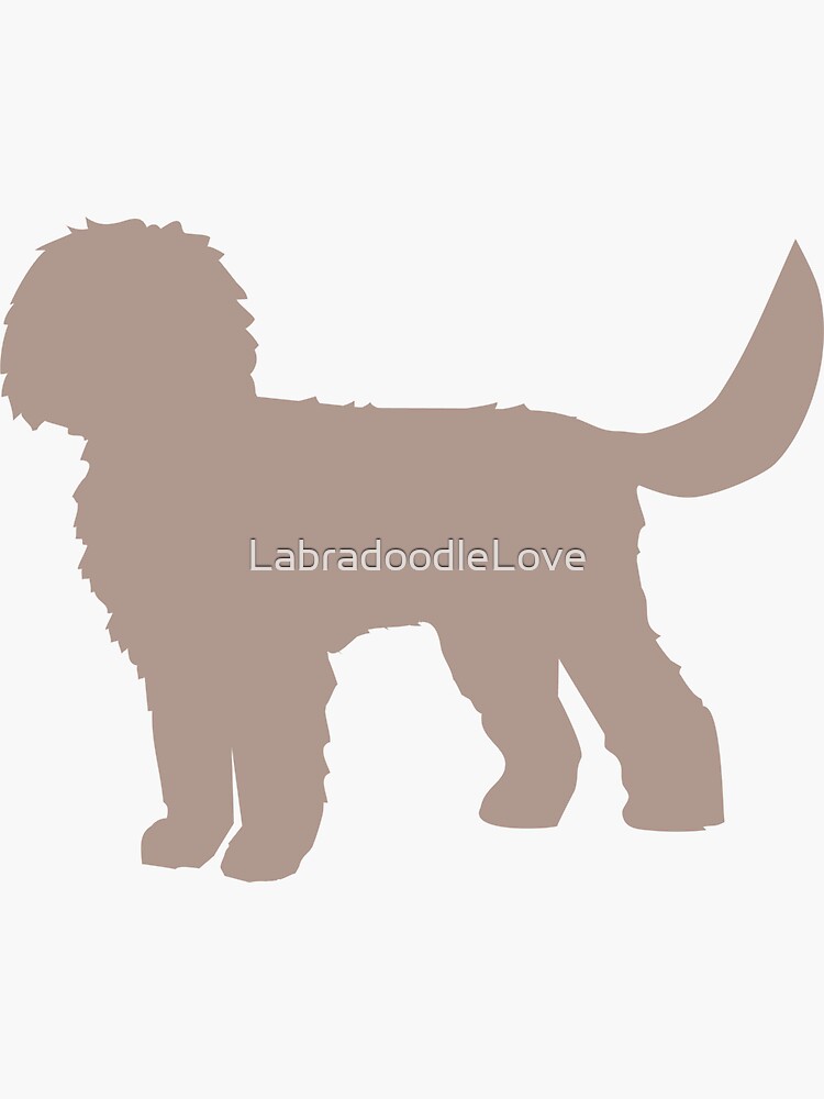 labradoodle car sticker