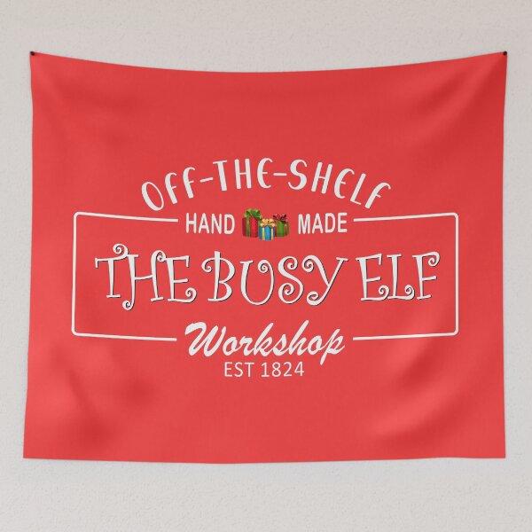 Item preview, The Busy Elf Workshop, Off the Shelf Hand Made, since 1824 designed and sold by Blended Designs ⭐⭐⭐⭐⭐.